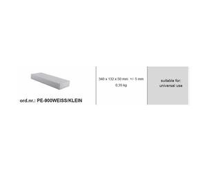 Disco in polipropilene, BOECK PE-900WEISS/KLEIN