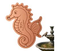 Disco in rame per la pulizia 'acqua di tutte le stagioni | Vasca per uccelli in rame, disco di purificazione per esterni, giardino, cortile, amanti della natura, mamma giardiniere