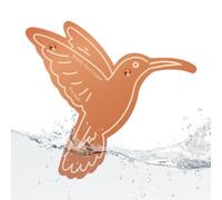 Disco in rame per vasca per uccelli, supporto a , universale, accessorio per vasca per uccelli, stabile fontana d'acqua stabilizzatore per parco, patio, cortile, terrazza, prato, giardino