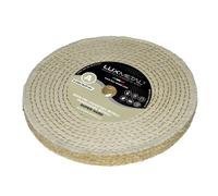 DISCO IN SISAL- COTONE 250 PRE LUCIDATURA METALLI OTTONE ACCIAIO INOX ALLUMINIO