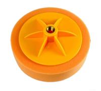 Disco in spugna da 15,2 cm per lucidatura auto e finitura legno da grossolana a fine con compatibilità M14 (arancione)