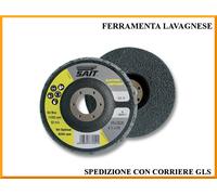 Disco in unitized su supporto fibra per lucidatura inox,compositi UT-Saitpol 115