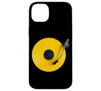 Disco in vinile giallo, vinile retrò design, platino DJ, pop Custodia per iPhone 14 Plus