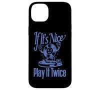 Disco in vinile "If It's Nice Play It Twice" Custodia per iPhone 14 Plus