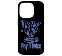 Disco in vinile "If It's Nice Play It Twice" Custodia per iPhone 14 Pro