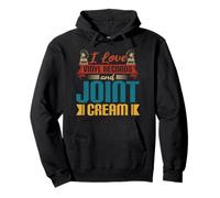 Disco in vinile Joint Cream Funny Retired Humor Retirement Felpa con Cappuccio