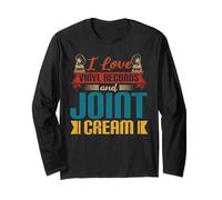 Disco in vinile Joint Cream Funny Retired Humor Retirement Maglia a Manica