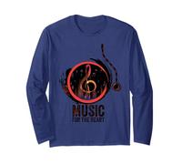 Disco in Vinile retrò Music for The Heart Maglia a Manica