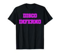 Disco Inferno Anni 70 Dance Craze Maglietta