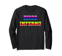 Disco Inferno anni '70 Maglia a Manica
