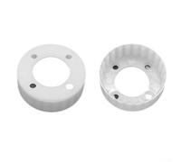 Disco ingranaggio in acciaio inox e ciotola per ottimizzazione del suono della bobina modificata e miglioramento dell'interfaccia meccanica (23,6 x 8 mm)
