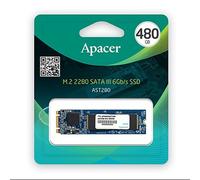 Disco interno SSD Apacer M.2 SATA III, Interno M.2 SATA III, 480GB, AST280, AP480GAST280-1, 520 MB/s-R, 495 MB/s-W