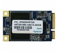 Disco interno SSD Apacer mSATA, Interno mSATA, 240GB, AST220, AP240GAST220-1, 550 MB/s-R, 530 MB/s-W,Panther