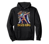 Disco King Costume 70s 80s Dance Parties Disco Man Dabbing Felpa con Cappuccio