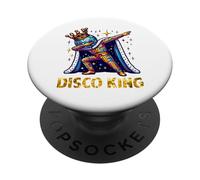 Disco King Costume 70s 80s Dance Parties Disco Man Dabbing PopSockets PopGrip Adesivo