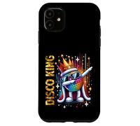 Disco King Vintage 70s 80s Dance Parties Disco Ball Dabbing Custodia per iPhone 11