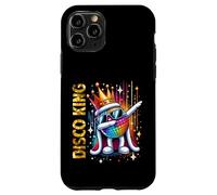 Disco King Vintage 70s 80s Dance Parties Disco Ball Dabbing Custodia per iPhone 11 Pro