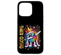 Disco King Vintage 70s 80s Dance Parties Disco Ball Dabbing Custodia per iPhone 15 Pro Max
