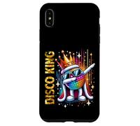 Disco King Vintage 70s 80s Dance Parties Disco Ball Dabbing Custodia per iPhone XS Max