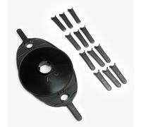 Disco lama da taglio RocwooD con 12 lame adatto a Flymo Mow-n-Vac Hover Vac...