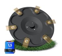 Disco lama per tosaerba robotizzato a 6 lame - Disco lama rinforzato in fibra - Disco di rotazione per 6 lame per Segway Navimow i Series (i105E - i108E - i110n) - Consegna senza lame