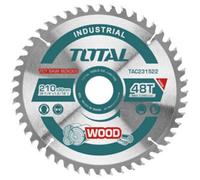 DISCO LAMA SEGA CIRCOLARE TRONCATRICE TAGLIO LEGNO 48T 210mm TOTAL