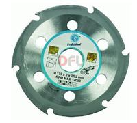 DISCO LAMA SEGA PER LEGNO ø 230 PER SMERIGLIATRICE TAGLIA SMUSSA FRESA