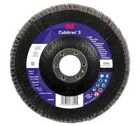 Disco Lamellare 3M Cubitron 3 1169F, 40+, T27 Piatto, 125 mm x 22, 23 mm | 10 per Cartone