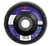 Disco lamellare 3M Cubitron 3 1169F, 60+, T27 piatto, 115 mm x 22,23 mm, 10 per cartone