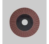 DISCO LAMELLARE AL CORINDONE Ø 115x22 mm grana 80 Carta Abrasiva (Pz.10)