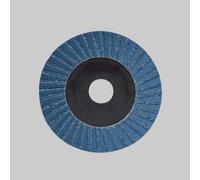 DISCO LAMELLARE ALLO ZIRCONIO Ø 115x22 mm grana 80 Carta Abrasiva (Pz.10)