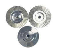 Disco lamellare diamantato elettrolitico da 4" e 100 mm, compatibile con piastrelle in ceramica(120,M14)