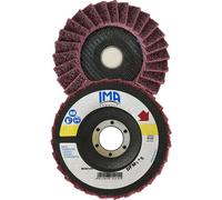 DISCO LAMELLARE FINITURA FERRO ACCIAIO ALLUMINIO MEDIO ROSSO Ø115×22,23mm IMA