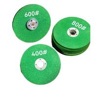 Disco lamellare for smerigliatrice angolare grana 800-1000, mola da taglio e mola da 1/5 pezzi for metallo, ceramica, pietra, legno, plastica riutilizzabile(400x5PCS)