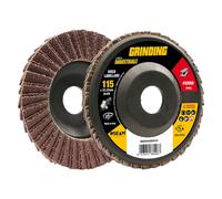 DISCO LAMELLARE PER FERRO 'GRINDING LINEA INDUSTRIALE' ø 115 gr. 80 10 PZ