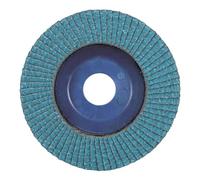 Disco Lamellare per Smerigliatrice - Grana da 40 60 e 80 per Metallo, Legno e Acciaio - Dischi Abrasivi Lamellari Diametro 115 mm - Grana 40