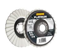 DISCO LAMELLARE 'PLATINUM POLISH' PER FERRO/INOX ø 115 x 22,23 mm 10 PZ