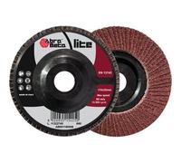 Disco Lamelle Radiali Corindone Abrabeta Grana 60 115 x 22 mm 20 Pezzi