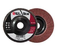 Disco Lamelle Radiali Corindone Abrabeta Grana 80 115 x 22 mm 20 Pezzi