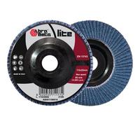 Disco Lamelle Radiali Zirconio Abrabeta Grana 100 115 x 22 mm 20 Pezzi