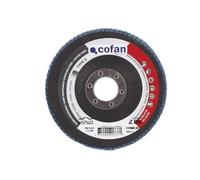 Disco laminato piatto 115 mm. G-60"INOX"