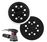 Disco levigatrice 125 mm 8 fori per Bosch PEX 300 AE PEX 400 AE AdvancedOrbit 18, disco levigatrice professionale 125 mm Hook e Loop per levigatrice eccentrica bianco