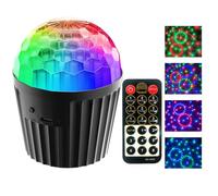 Disco Light - Crystal Ball Lamp | Party Decoration Lights, Remote Control LED Discoteca Ball For Parties, Home Room, Party Lights With Remote Control For Happy Birthday