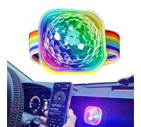 Disco Light - Voice Control Settings, All in Diisco Lights, LED Light Watch with Sound Activated, Sound Activated DJ Strobe Lights | Portable Mirror Ball USB Disco Up Bracelet for Kids