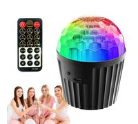 Disco Light With Remote Control, Night Club Lights, Stage Atmosphere Lighting Device, Easy To Use Vibrant Discoteca Ball Lamp For Dance Party Decorations, 2.24x3.94 Inches