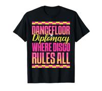 Disco Lovers Disco Dance Outfit 70 '80 Disco Party Maglietta