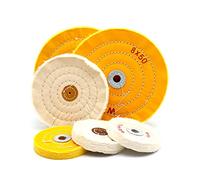 Disco lucidante 100 mm grande foro cucito a spirale per metallo, alluminio, acciaio inossidabile, cromo, gioielli, legno, plastica