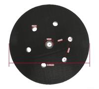 Disco lucidante da 15,2 cm con 6 fori di montaggio e strato di interfaccia in schiuma morbida per Metabo SX E 425 XL SX E 450 TurboTec