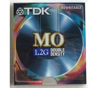 DISCO MAGNETO OTTICO, CARTUCCIA 1,2 GB, 512 BYTES/SEC, 5,25", TDK, RISCRIVIBILE