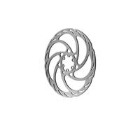 Disco Freno Bici MDR-S 2.5 6 Fori 203mm Argento - E-Bike Ready